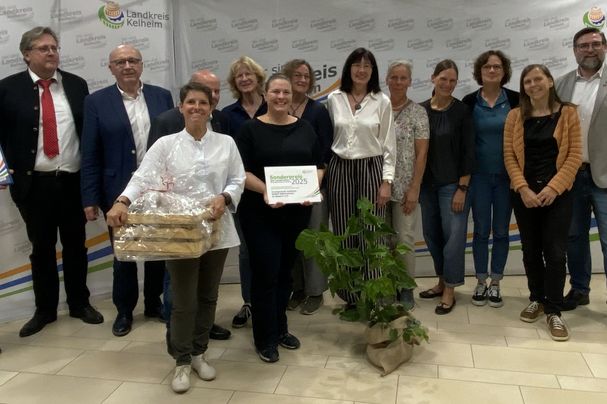 Das NANU Team bei der Verleihung des Sonderpreis (Foto: Frank Stasker)